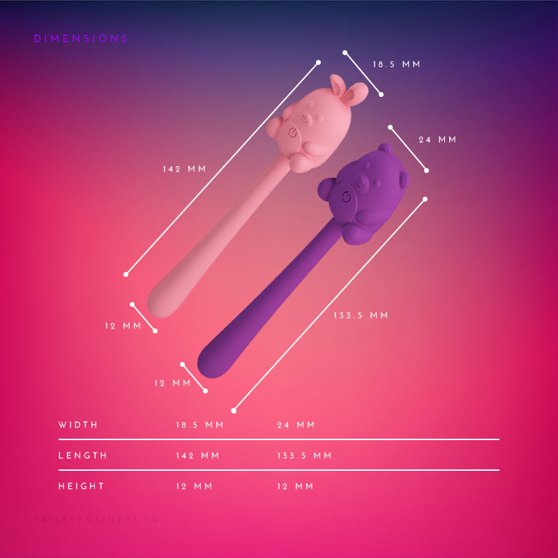 Petit Paws — Bendable Cartoon Wand Vibrator