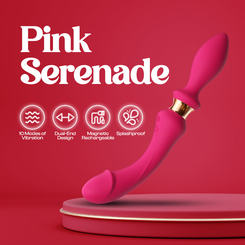 Pink Serenade - Dual-end Female G-Spot Vibrator