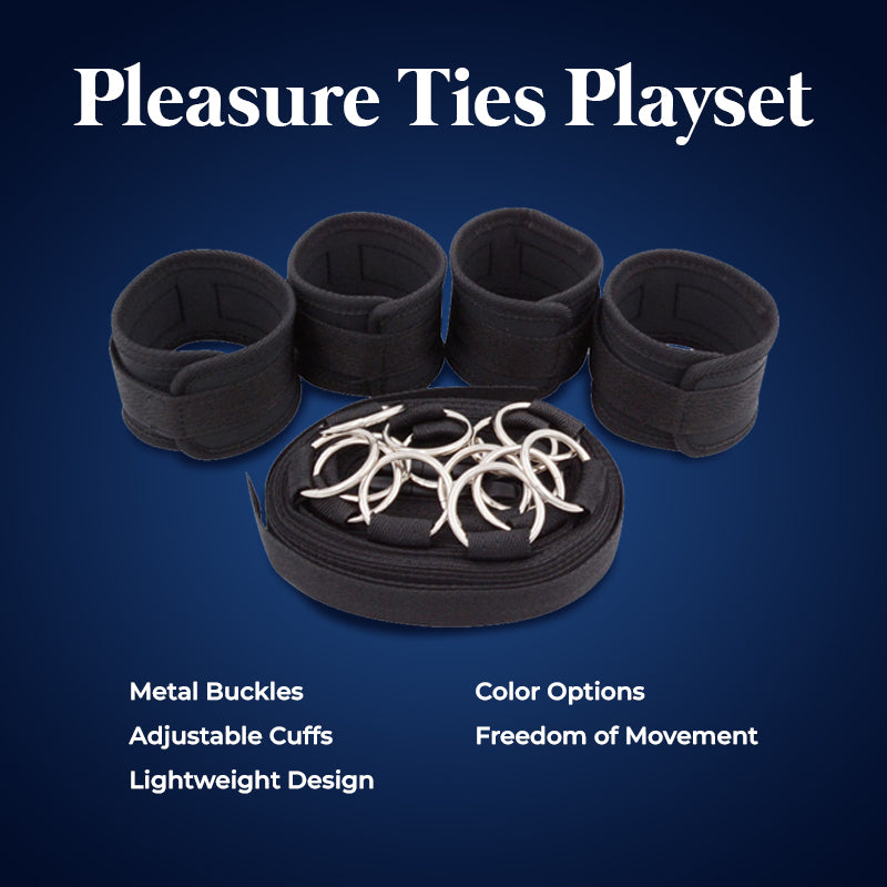 Pleasure Ties Playset - SM Bondage