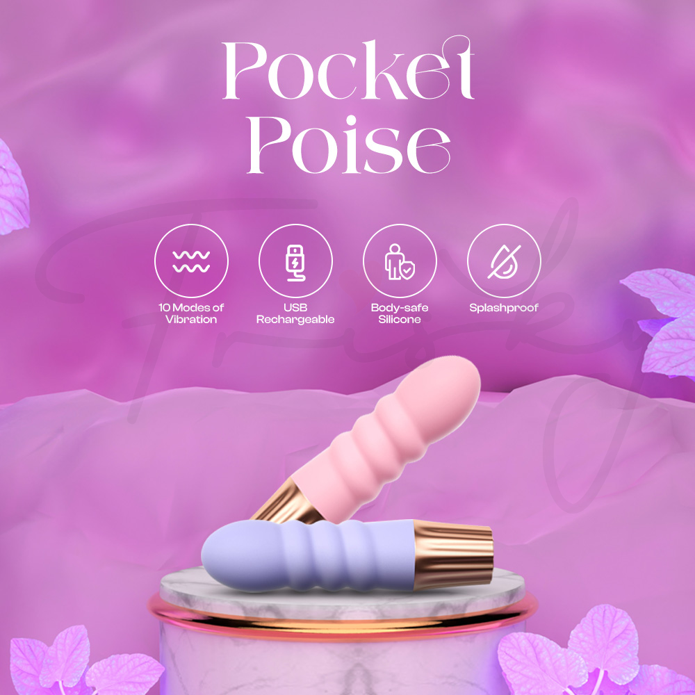 Pocket Poise - Mini Female Vibrator