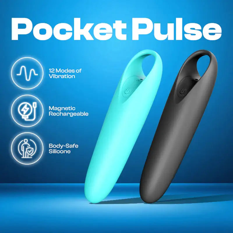 Pocket Pulse - Mini Portable Vibrator With Holder - Frisky Business Adult Sex Toys Shop