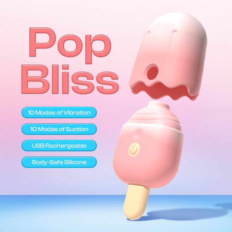 Pop Bliss–Female Suction Vibrator