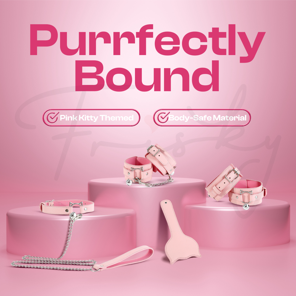 Purrfectly Bound – 4 pcs BDSM Starter Kit