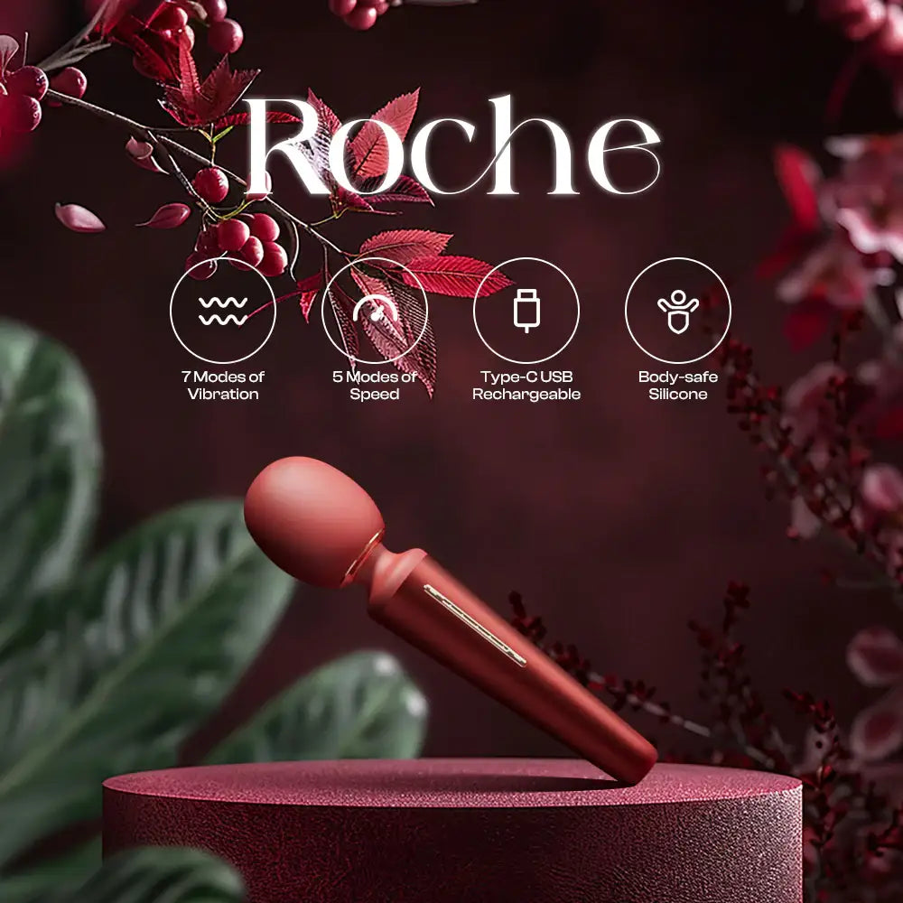 Roche - AV Wand Vibrator - Frisky Business Adult Sex Toys Shop
