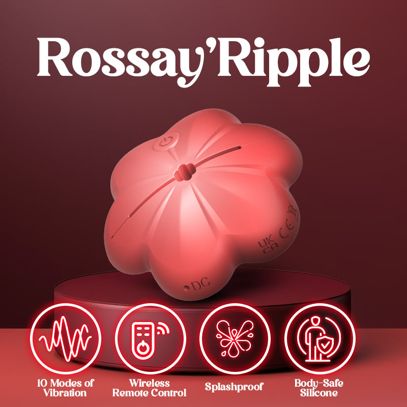 Rossay’Ripple – Vibrating Nipple Clamps