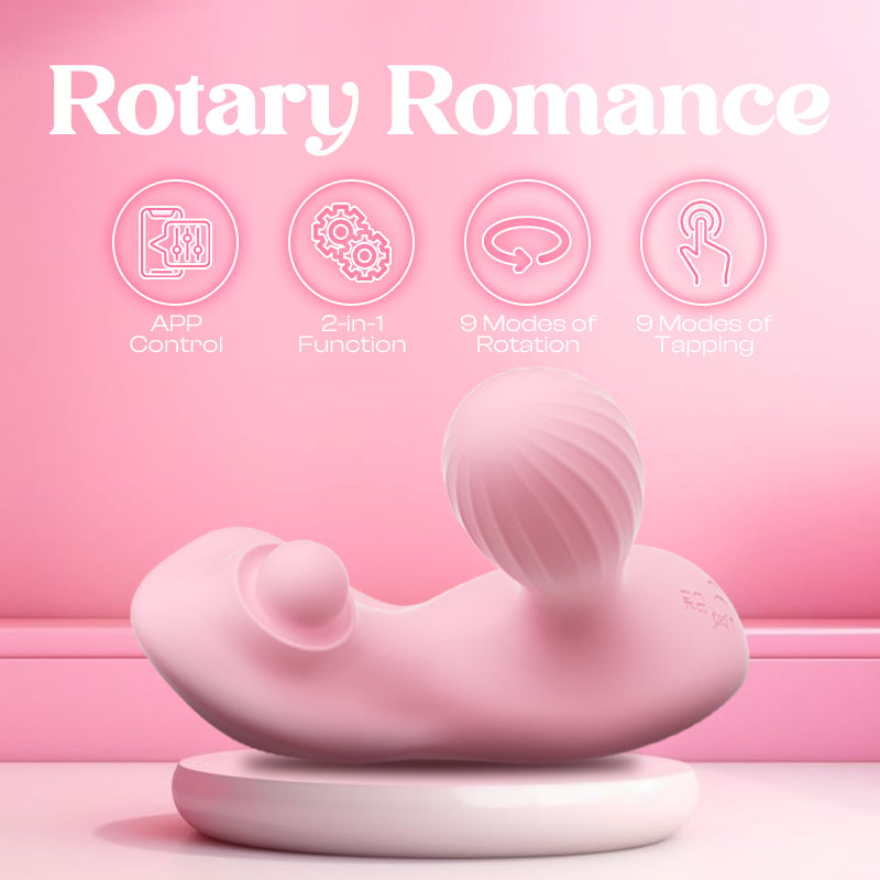 Rotary Romance - App Control Tapping Wearable Vibrator