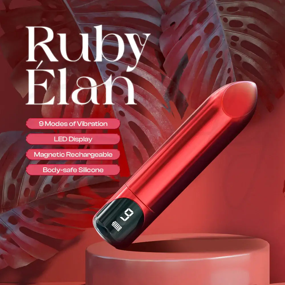 Ruby Élan – Mini Female Bullet Vibrator - Frisky Business Adult Sex Toys Shop