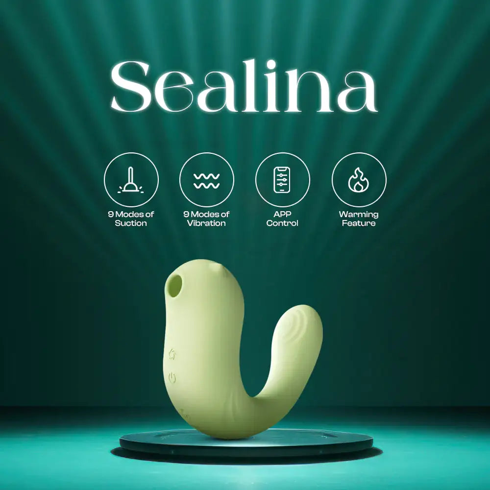Sealina - APP Control Suction G-Spot Vibrator - Frisky Business Adult Sex Toys Shop