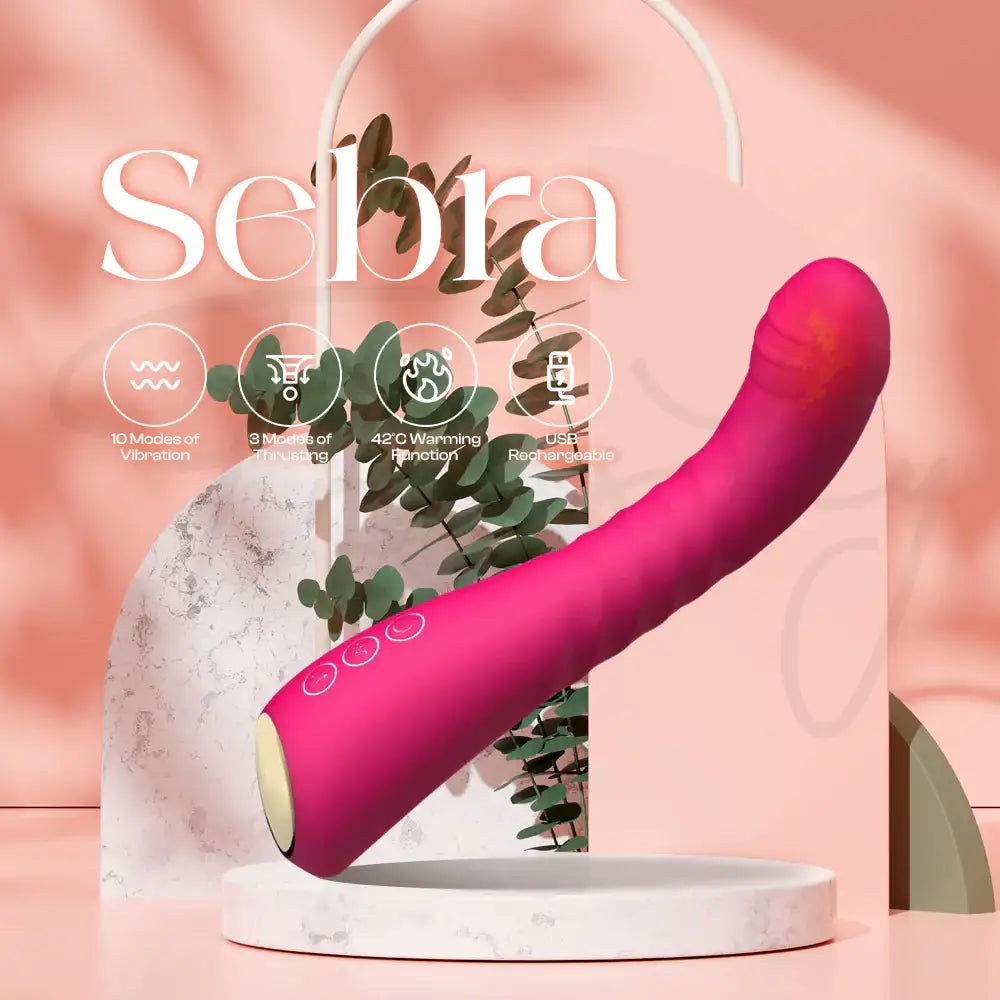 Sebra – Thrusting G-Spot Vibrator - Frisky Business Adult Sex Toys Shop