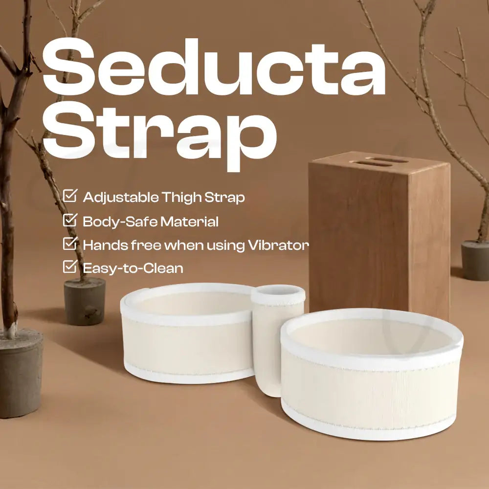 Seducta Strap - Galaku Female Thigh Strap for Vibrator Sex Toy, SM Lower Body Restraint Bondage - Frisky Business Adult Sex Toys Shop
