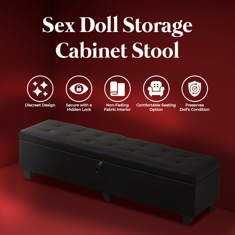 Sex Doll Storage Cabinet Stool