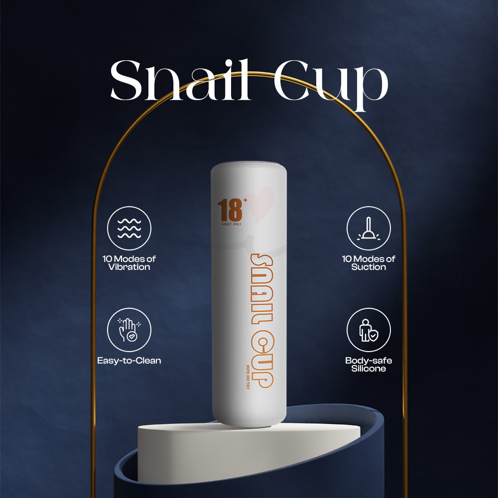 Snail Cup – Automatic Thrusting Masturbator With Warmer