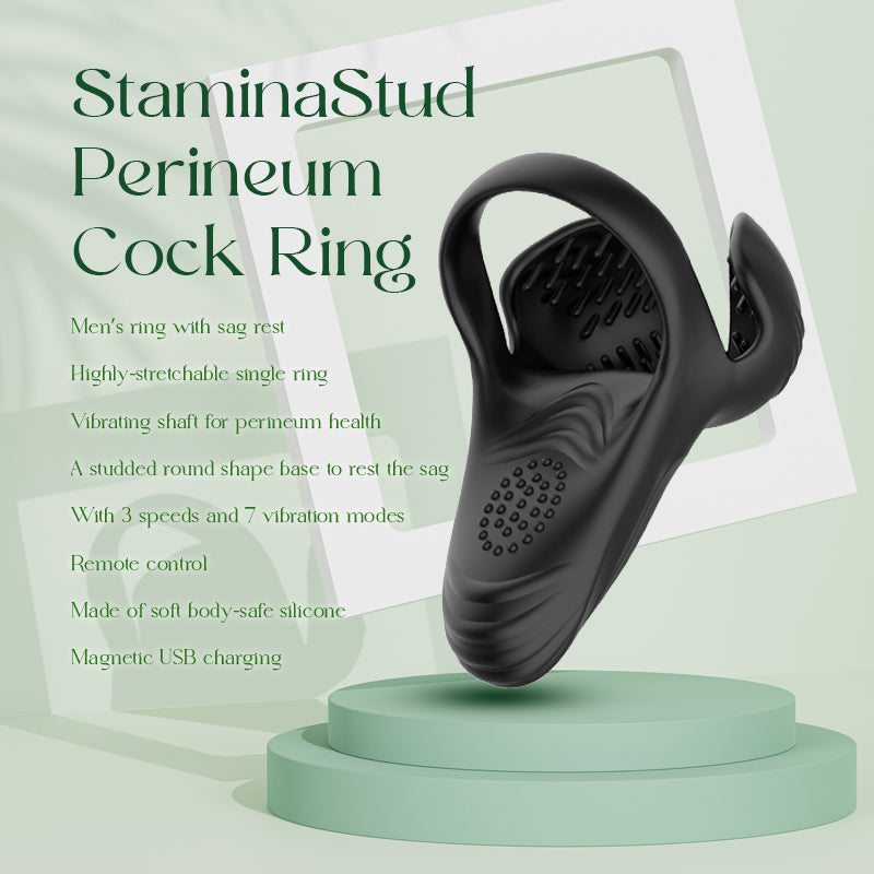 Stamina Stud Perineum Cock Ring