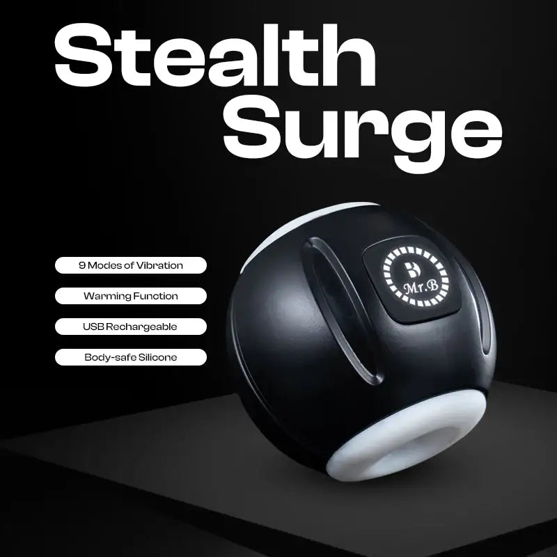 Stealth Surge - Automatic Male Suction Penis Trainer Masturbator - Frisky Business Adult Sex Toys Shop