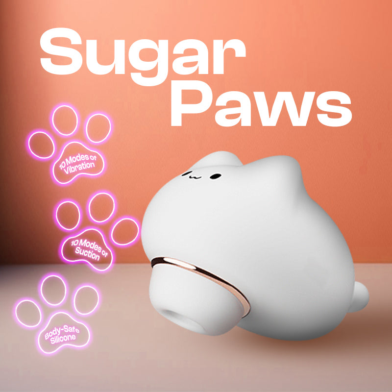 Sugar Paws - Female APP Control Suction Vibrator