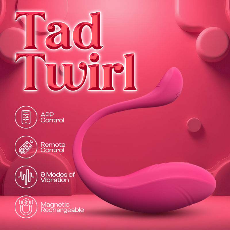 Tad’Twirl - Wireless Control Wearable Vibrator