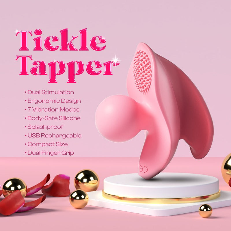 Tickle Tapper – Dual Stimulation Finger Vibrator