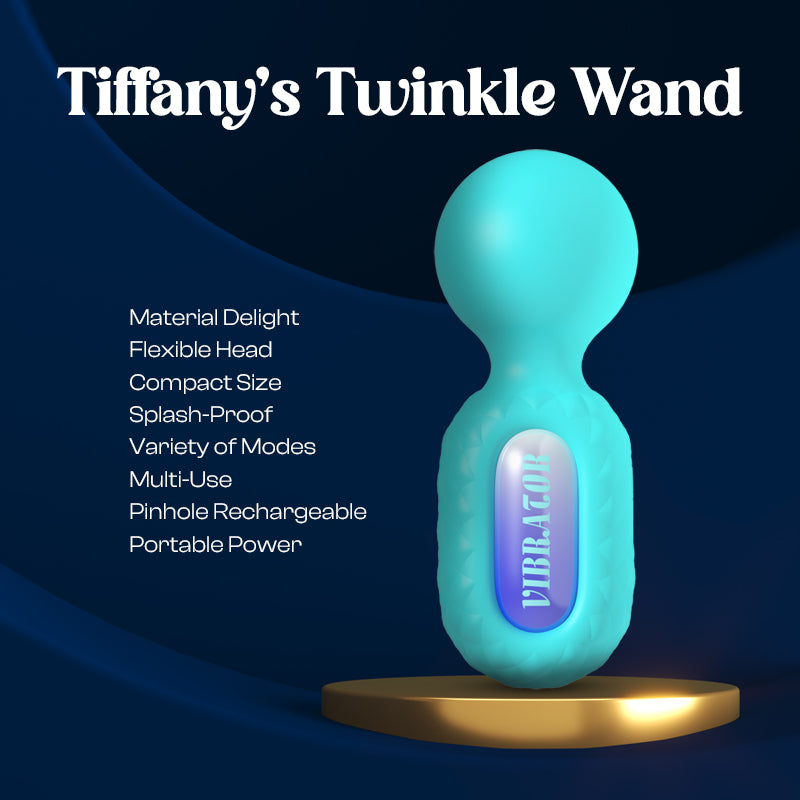 Tiffany’s Twinkle Wand – Mini Wand Vibrator