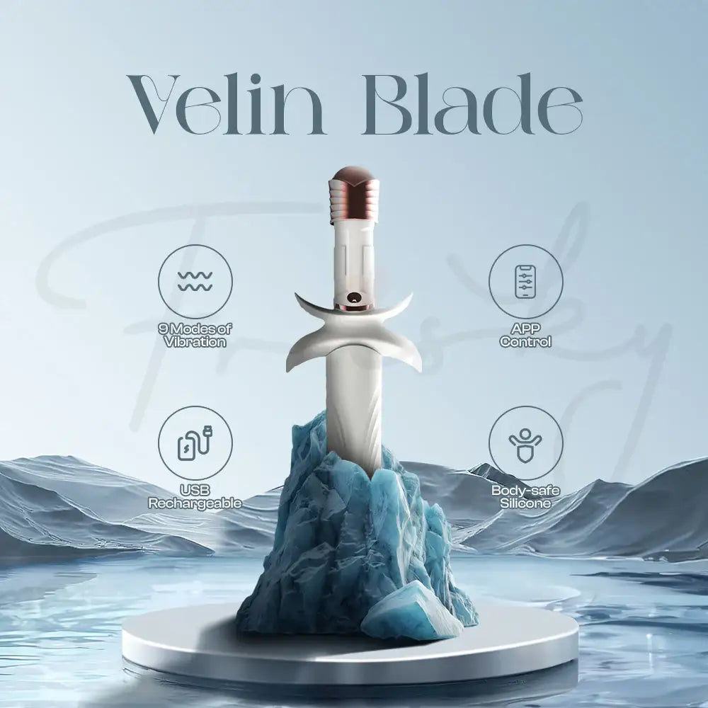 Velin Blade - Ancient Sword APP Control Vibrator - Frisky Business Adult Sex Toys Shop