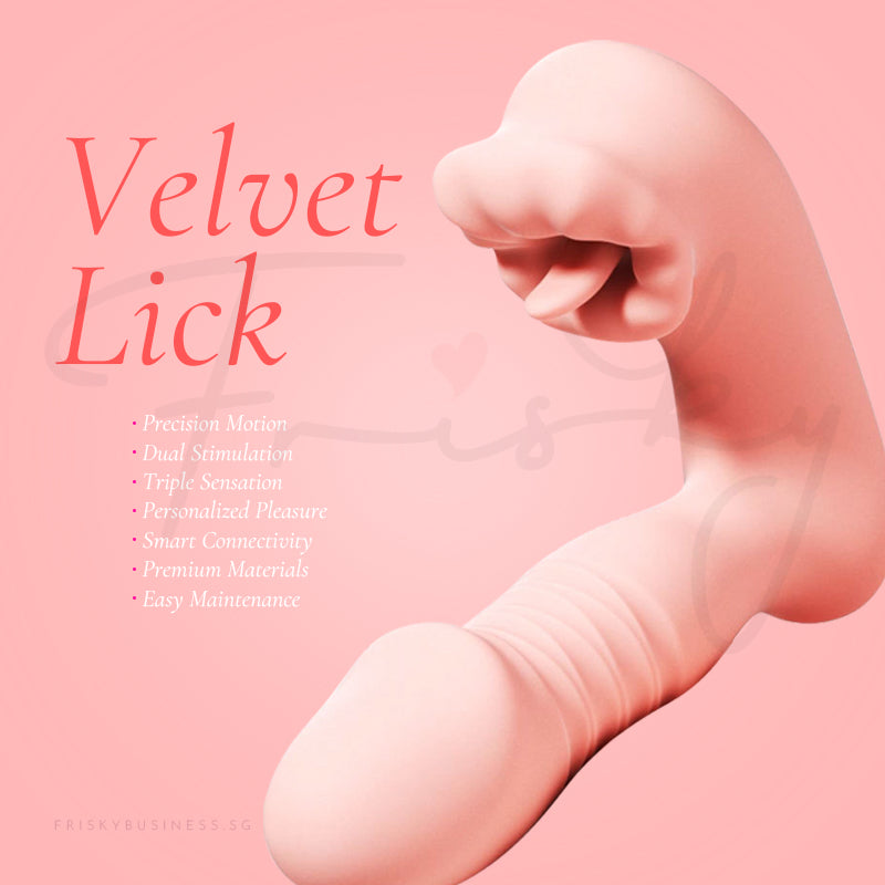 Velvet Lick — Tongue & Thrusting Wearable Vibrator
