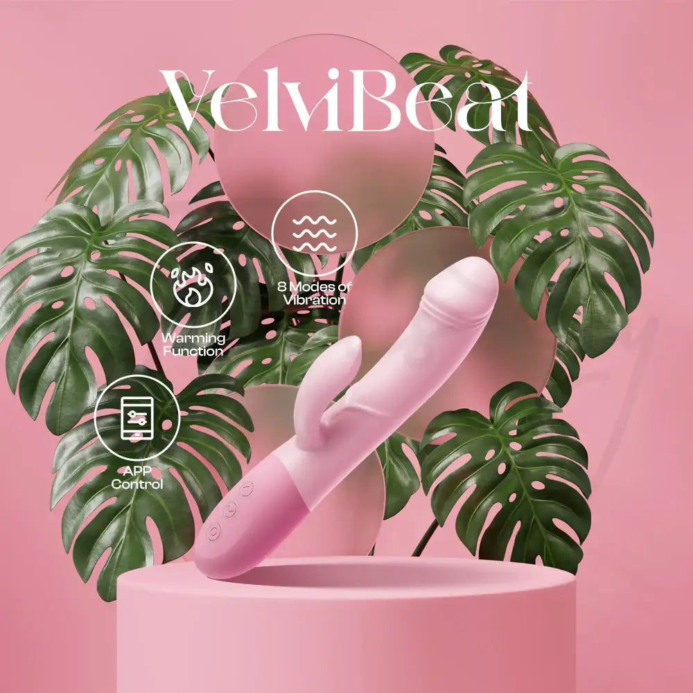 VelviBeat - Clitoral Tapper, G-Spot APP Control Vibrator - Frisky Business Adult Sex Toys Shop