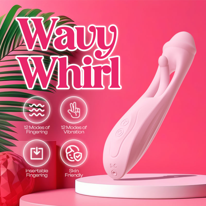 Wavy Whirl - Multi-function Fingering G Spot Vibrator