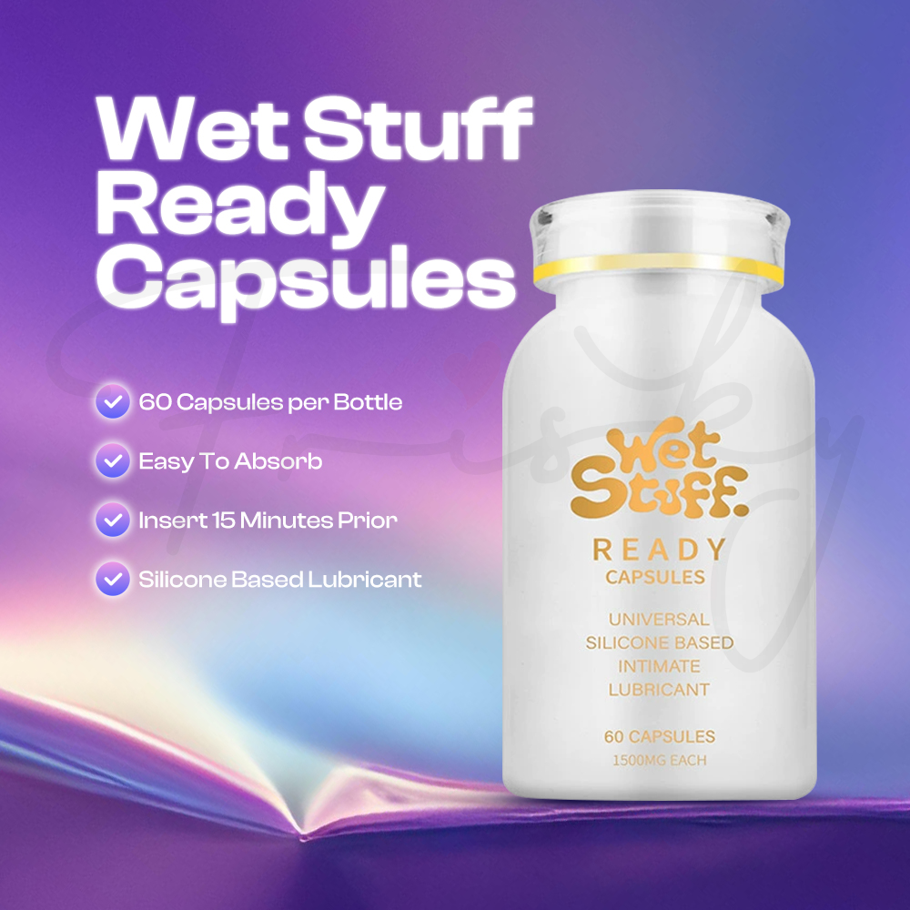 Wet Stuff Ready Capsules – Silicone Based Intimate Lubricant