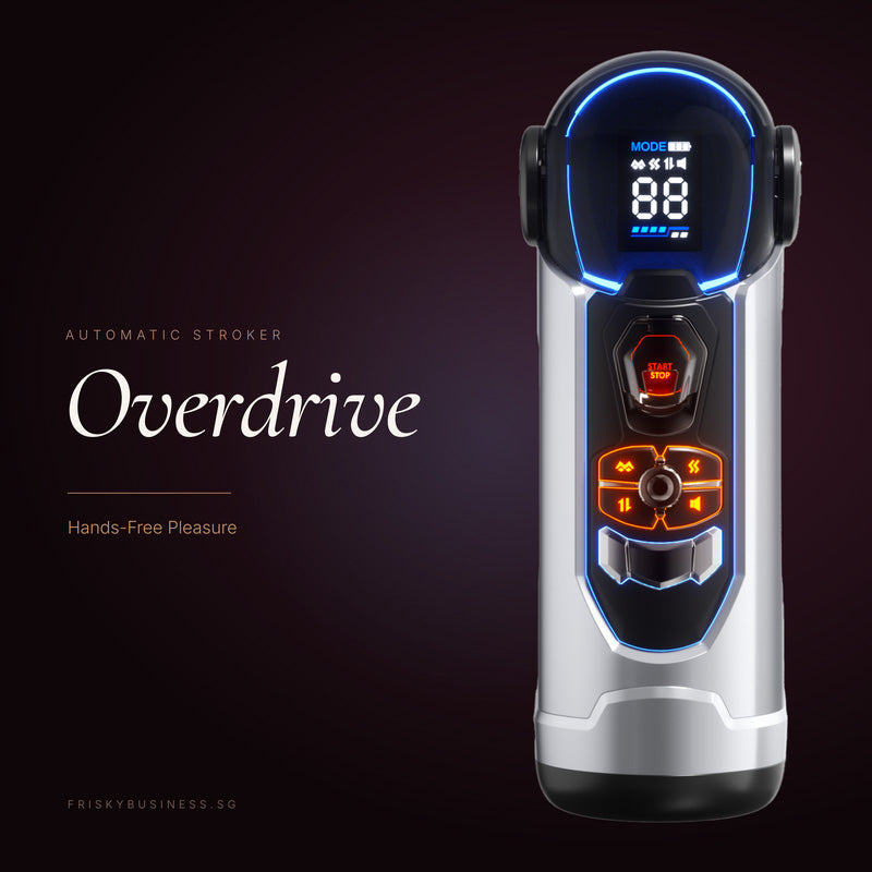 Overdrive Automatic Stroker — Thrusting, Suction & Heating