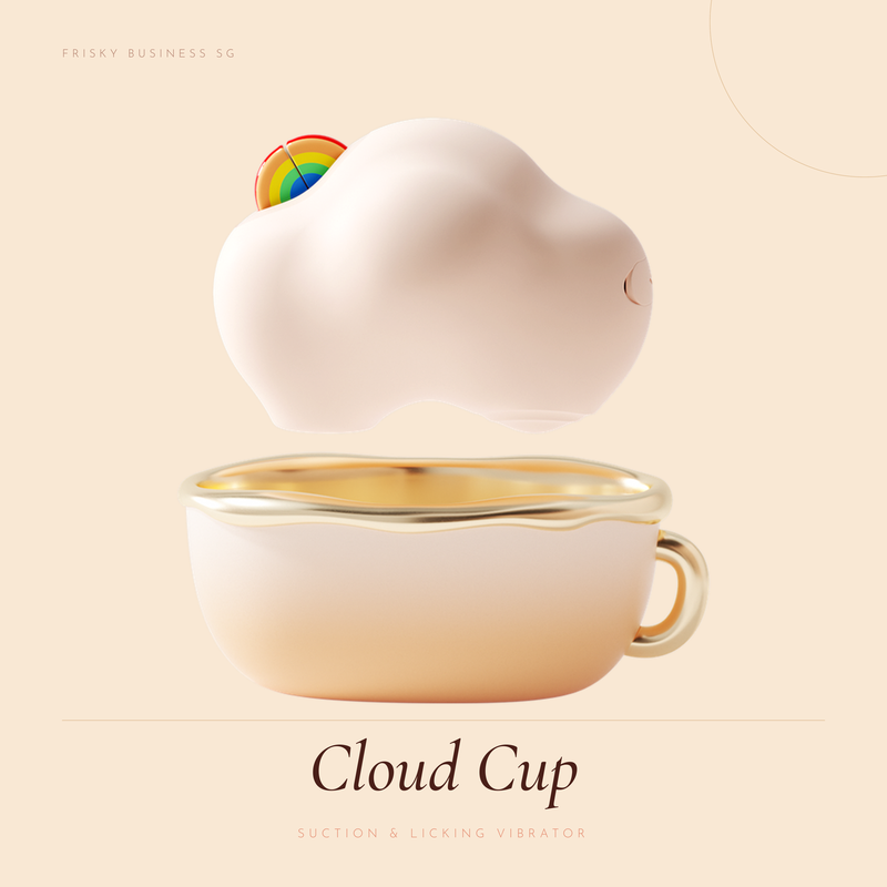 Cloud Cup Suction & Tapping Vibrator
