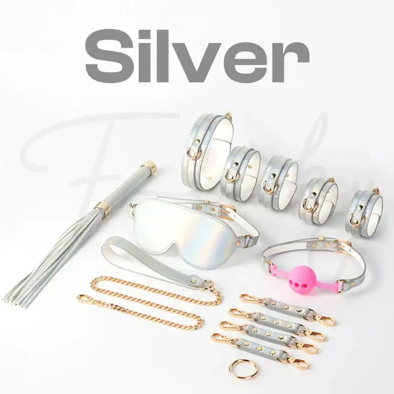 Twilight Bind - 8 Pcs BDSM Kit - Frisky Business Adult Sex Toys Shop