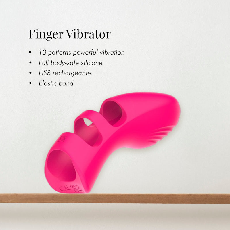Pure Ecstasy - Rechargeable Finger Vibrator