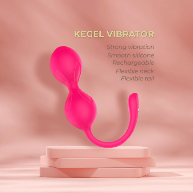 FlexFusion Sensual Kegel - Strong Vibrating Ben Wa Balls