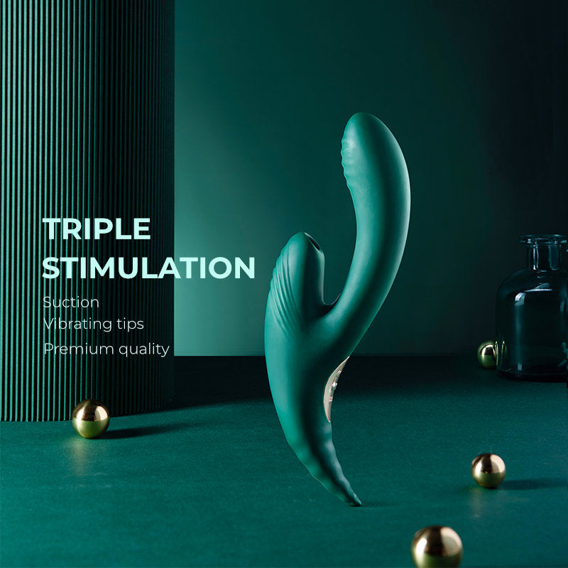 Jade Jive Jubilee - Triple Stimulation Vibrator