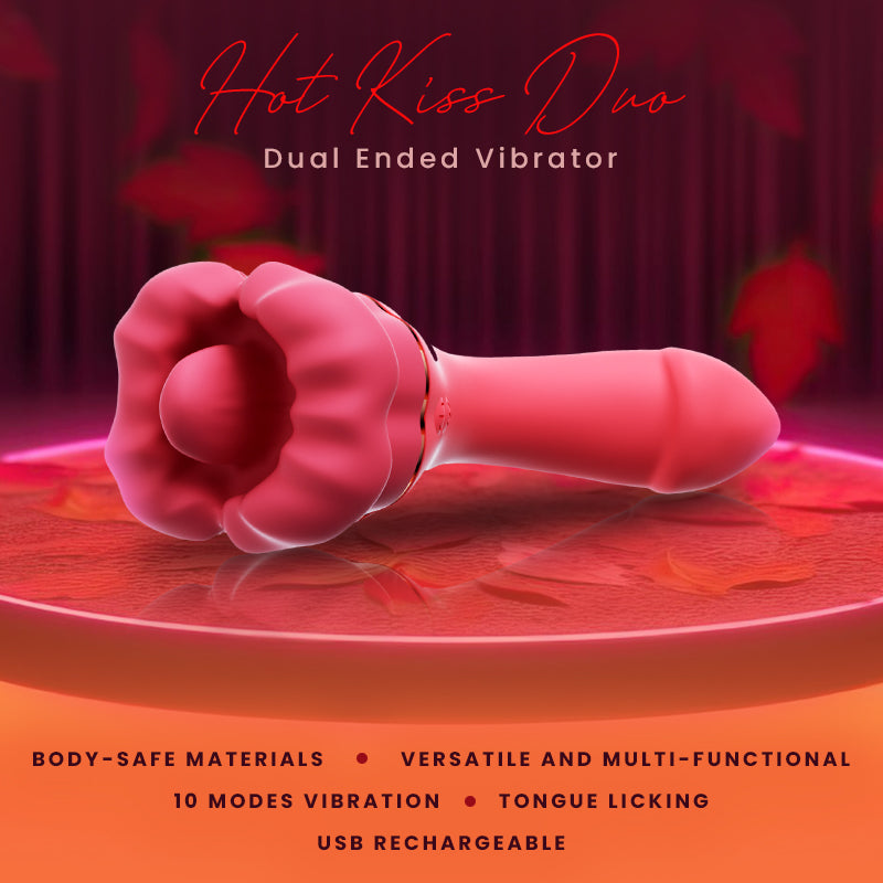 Hot Kiss Duo – Dual Ended Vibrator
