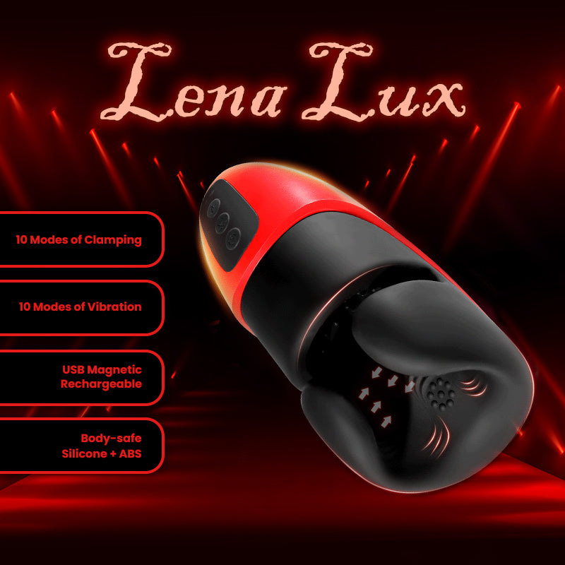 Lena Lux - Clamp Vibrating Penis Massager