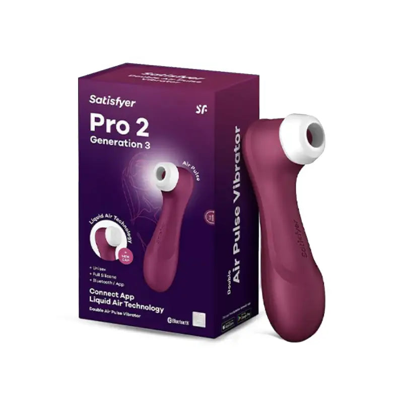 Satisfyer - Pro 2 Generation 3 with Liquid Air Technology - Red - Frisky Business Adult Sex Toys Shop