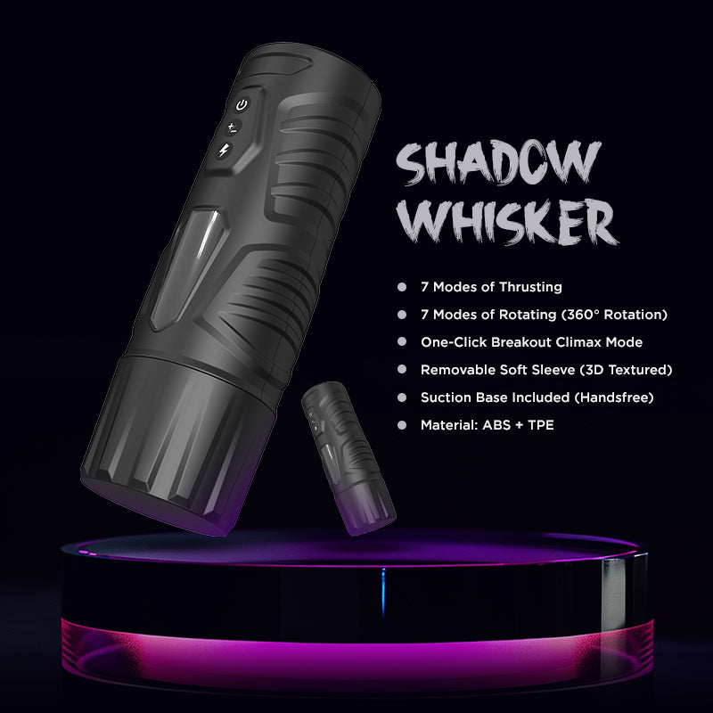 Shadow Whisker - Automatic Man Masturbator