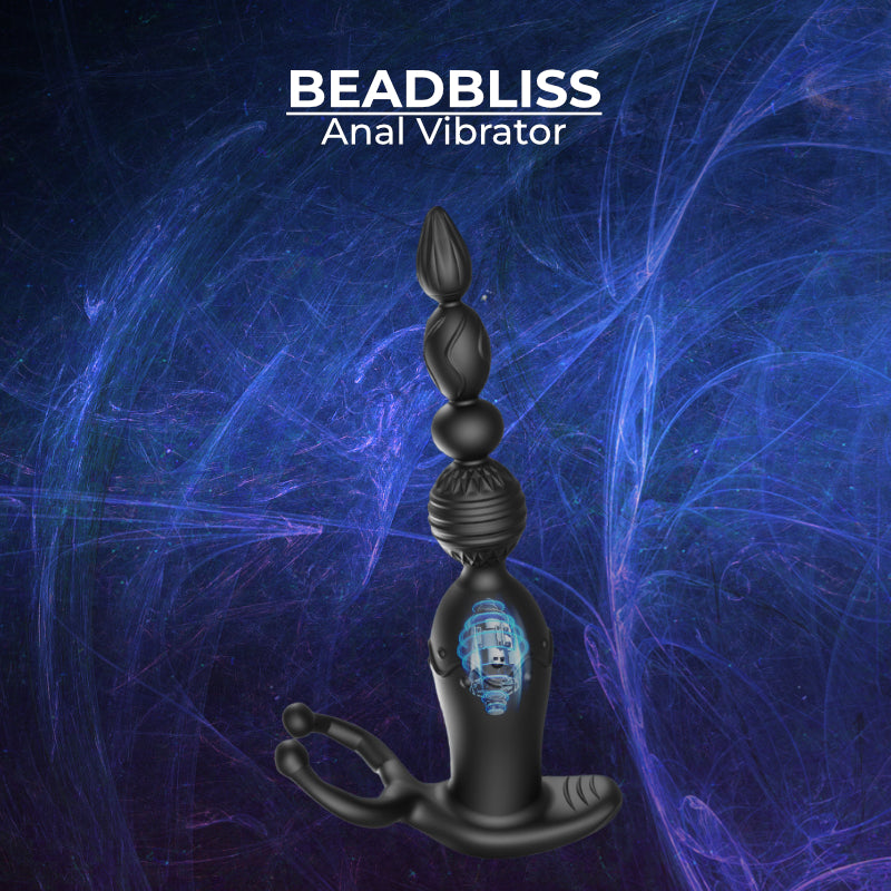 BeadBliss - Vibrating Cock Ring + Anal Beads
