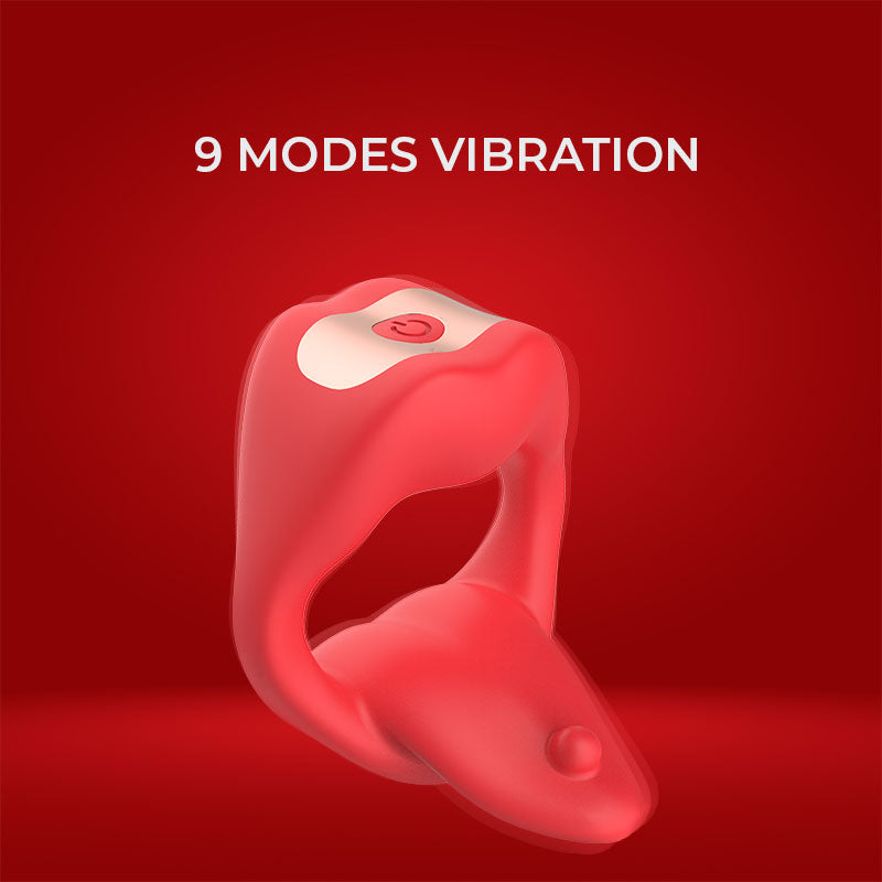 Tingle Tongue - Vibrating Cock Ring