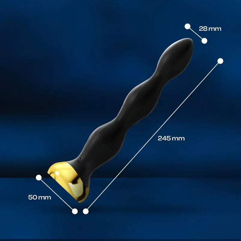 Arc Touch - Electric Shock Anal Bead Baton Remote Control Vibrator - Frisky Business Adult Sex Toys Shop