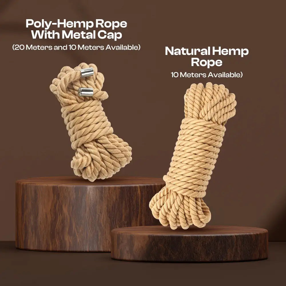 OBEY - BDSM Bondage Hemp Rope - Frisky Business Adult Sex Toys Shop