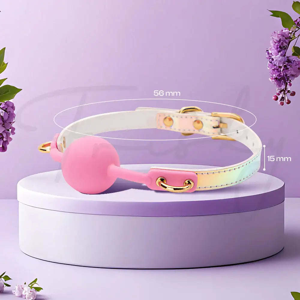 BubbleBond - BDSM Silicone Ball Mouth Gag - Frisky Business Adult Sex Toys Shop