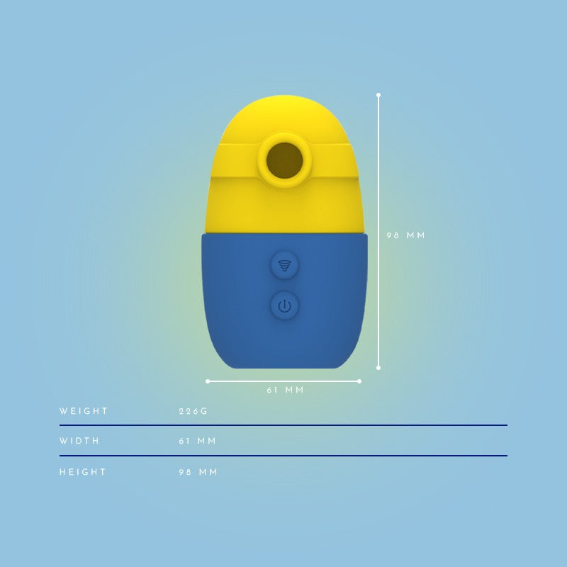 Capsule Kiss Suction Vibrator