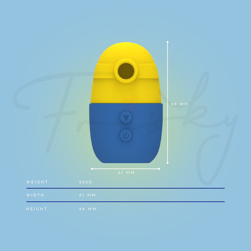 Capsule Kiss Suction Vibrator