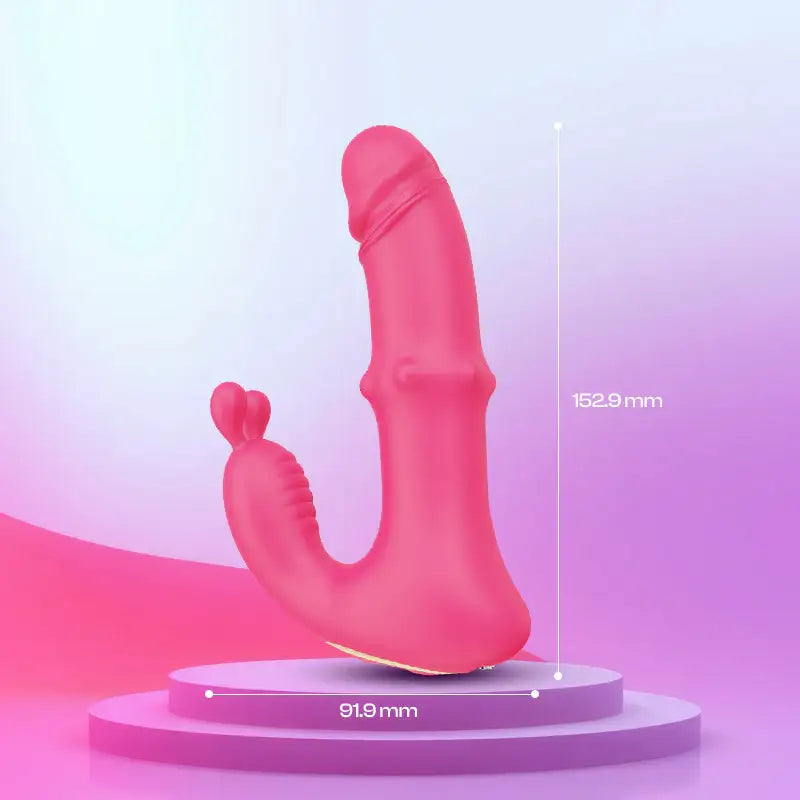 Chic Bunny - APP Control Thrusting Wearable Vibrator - Frisky Business Adult Sex Toys Shop