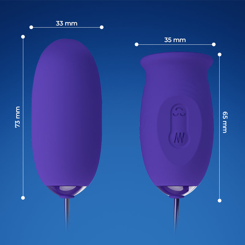 Daisy Dual - Dual Female Egg Vibrator