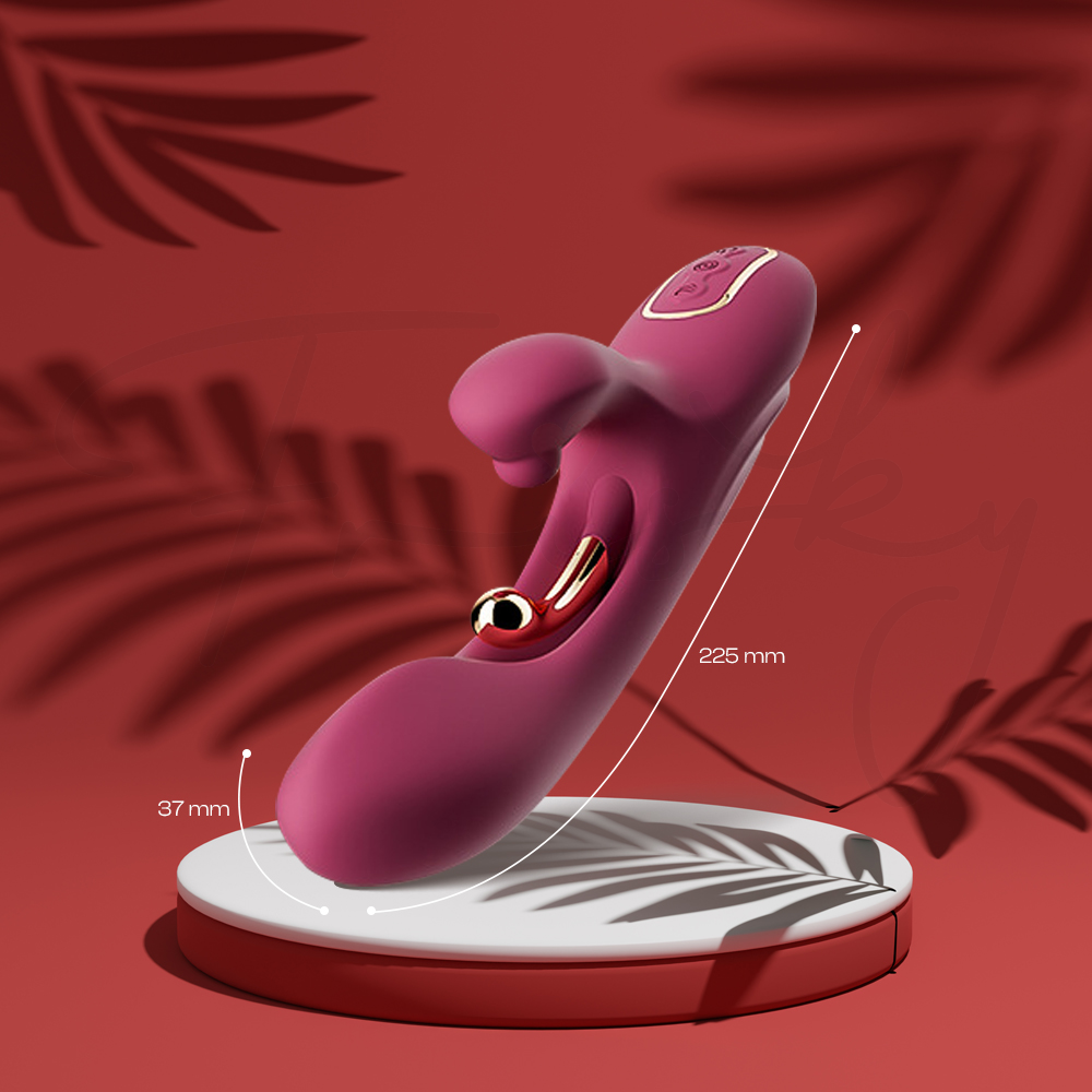 Divine Flicker - Fingering G-Spot Clitoral Simulation Vibrator, Adult Female Rechargeable Sex Toys