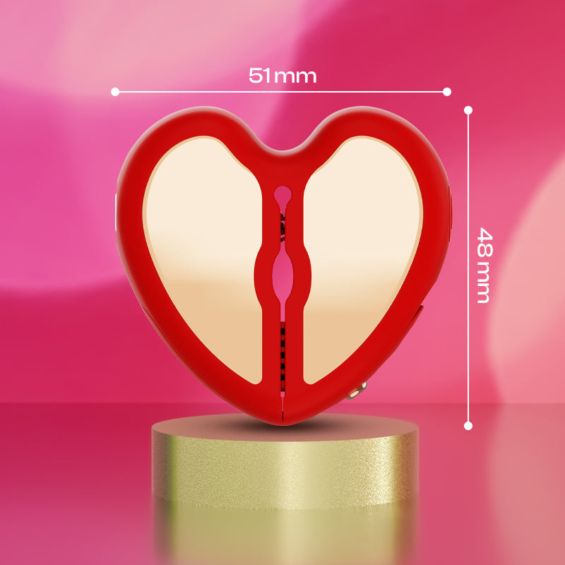 Heartbeat Hug - APP Control Wireless Vibrating Nipple Clamps