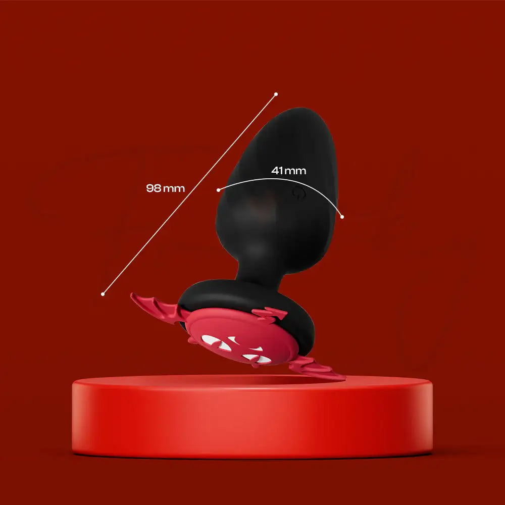 Lil Demon - Vibrating Silicone Butt Plug with Remote Control - Frisky Business Adult Sex Toys Shop
