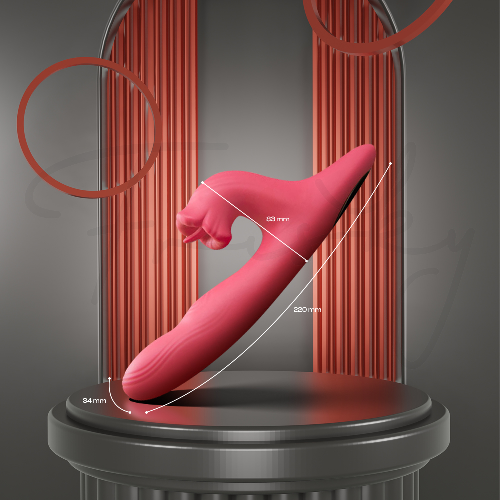 Nani –  Tongue Licking Clitoral Stimulation G-Spot Tapping Vibrator